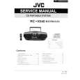 JVC RCX540B/E/EN/G/GI Service Manual