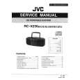 JVC RCX230 Service Manual