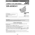 JVC GR-AXM241U Owners Manual