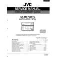 JVC CA-MX77MNT Service Manual