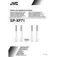 JVC SP-XF71 for EU Owners Manual